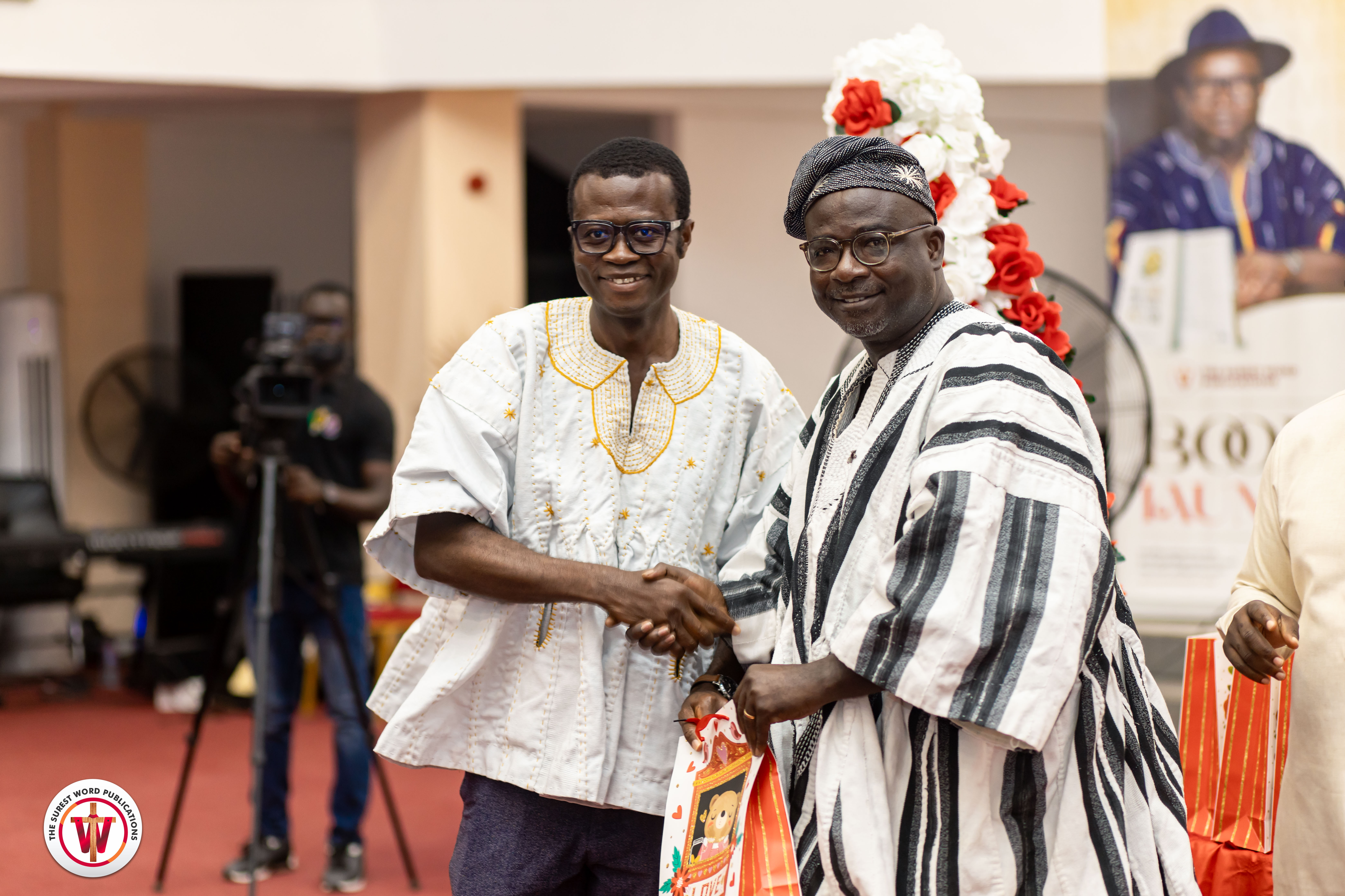 BOOK LAUNCH: MINE MANAGER, GOLDFIELDS GHANA LTD. CONTRIBUTES TO BOOK LAUNCH